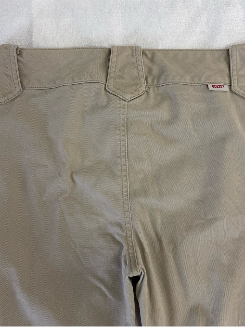 Guess Vintage Low Rise Jeans in Khaki - Picture 3 of 5